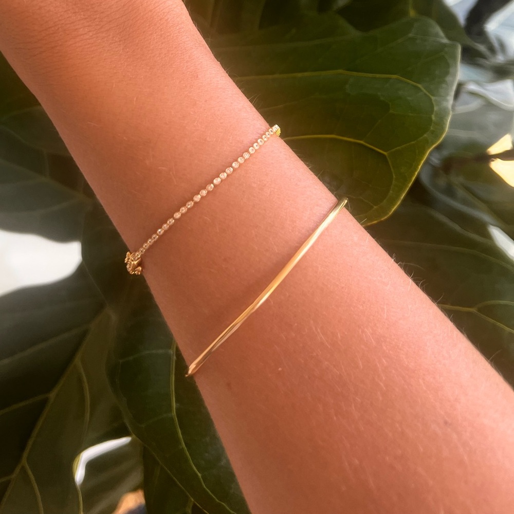 Vintage 14k gold bangle